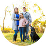 Melissa, Dan, Chelsea, and Max | Taneytown, Maryland Family Session