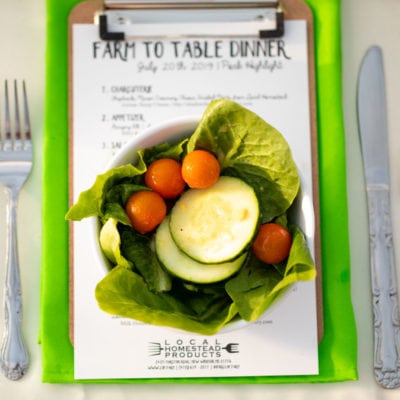 Local Homestead Products Farm & Market in New Windsor, MD | http://www.lhp.farm/ | Farm To Table Dinner July 2019