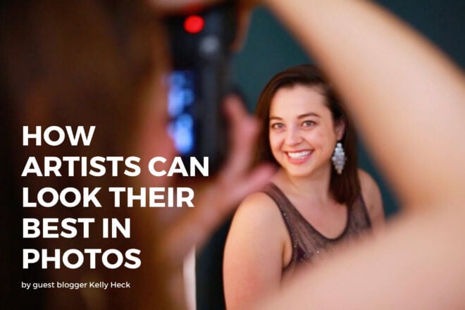 how artists can look their best in photos - GUEST BLOG POST with ArtsyShark