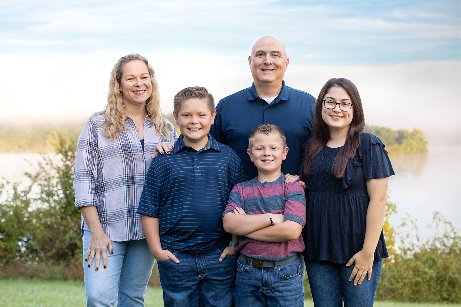 Dick Extended Family Portrait by Kelly Heck Photography at Codorus State Park in Pennsylvania