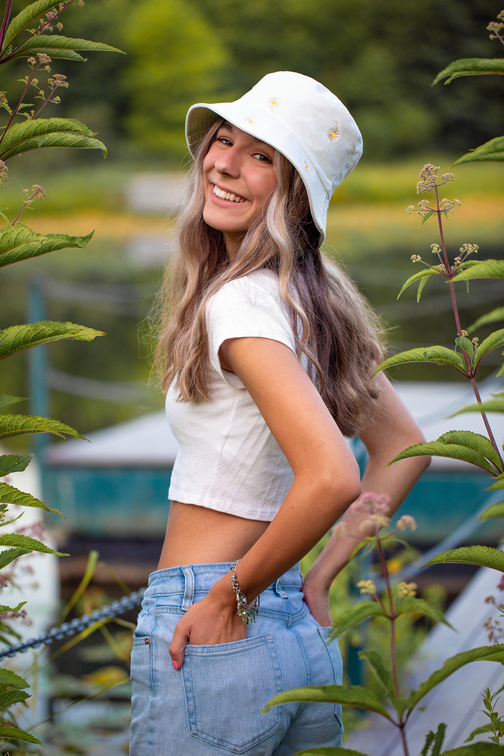 Taylor Volk Senior Portraits Francis Scott Key High School by Kelly Heck Photography