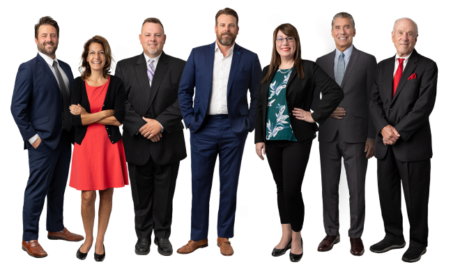 Albers & Associates Team Photo Composite by Kelly Heck Photography