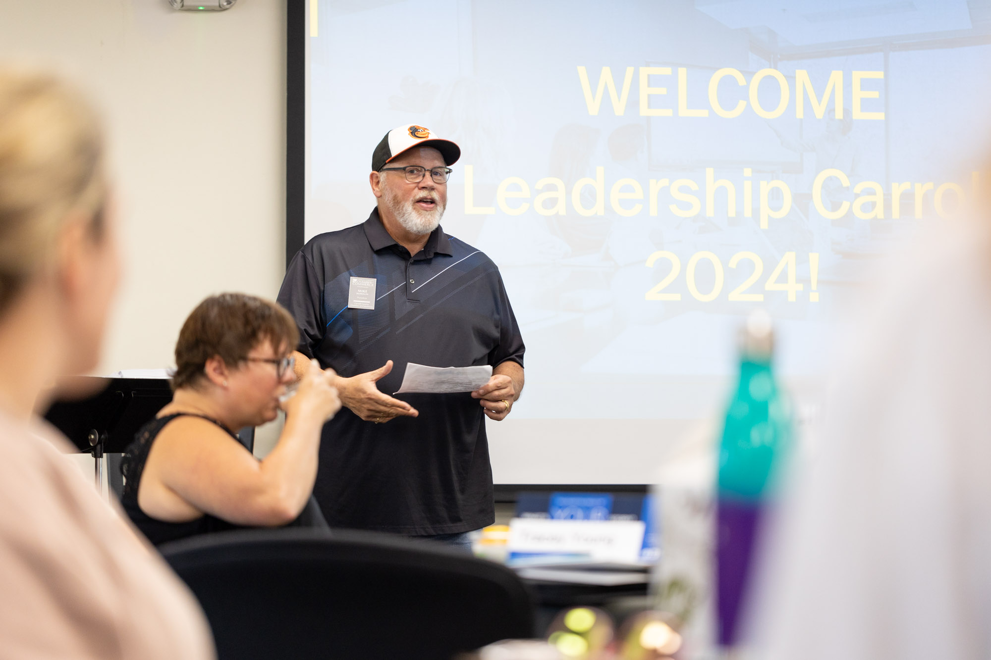 Leadership Carroll Class 2024 Retreat - Kelly Heck Photography