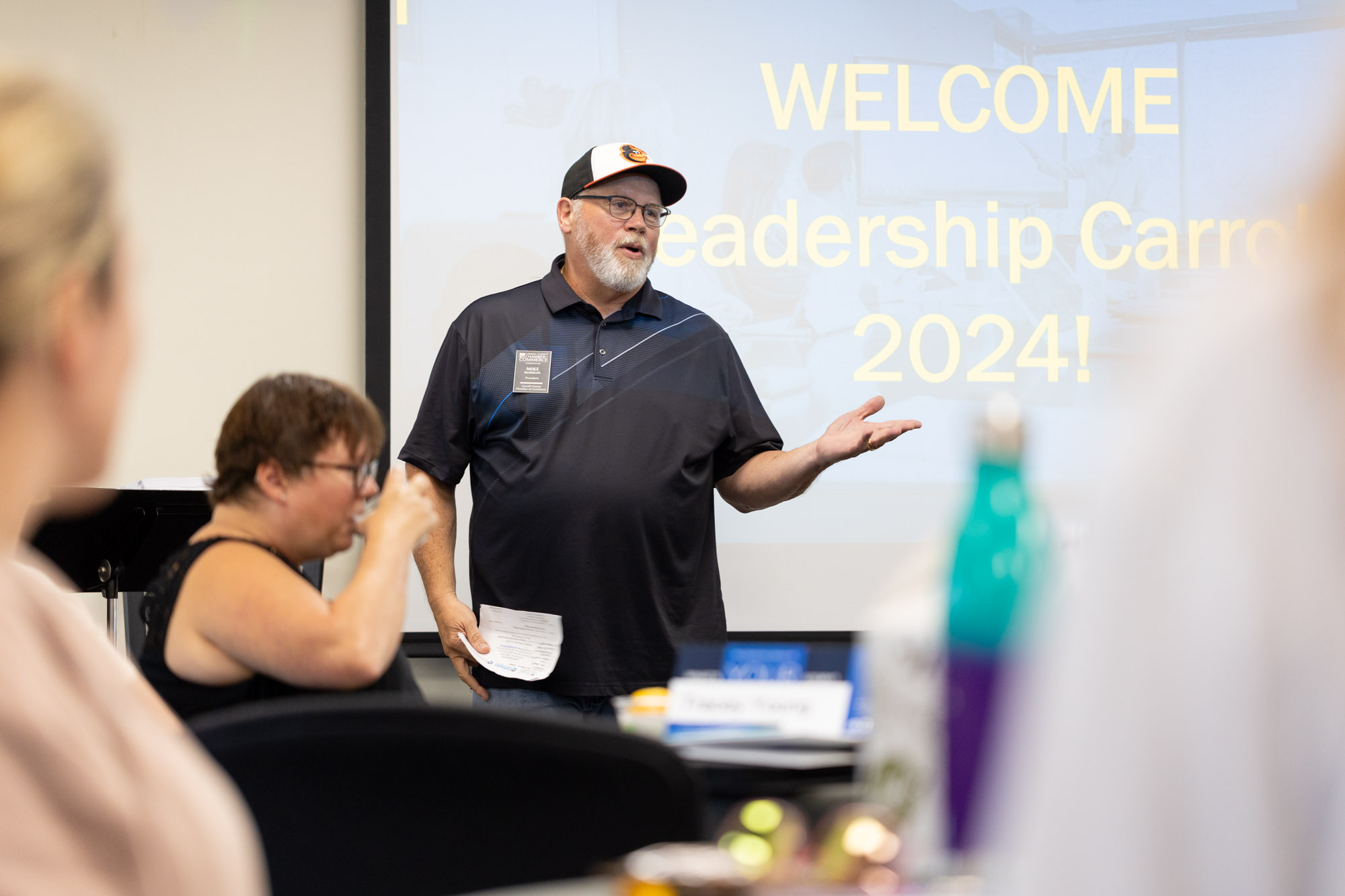 Leadership Carroll Class 2024 Retreat - Kelly Heck Photography
