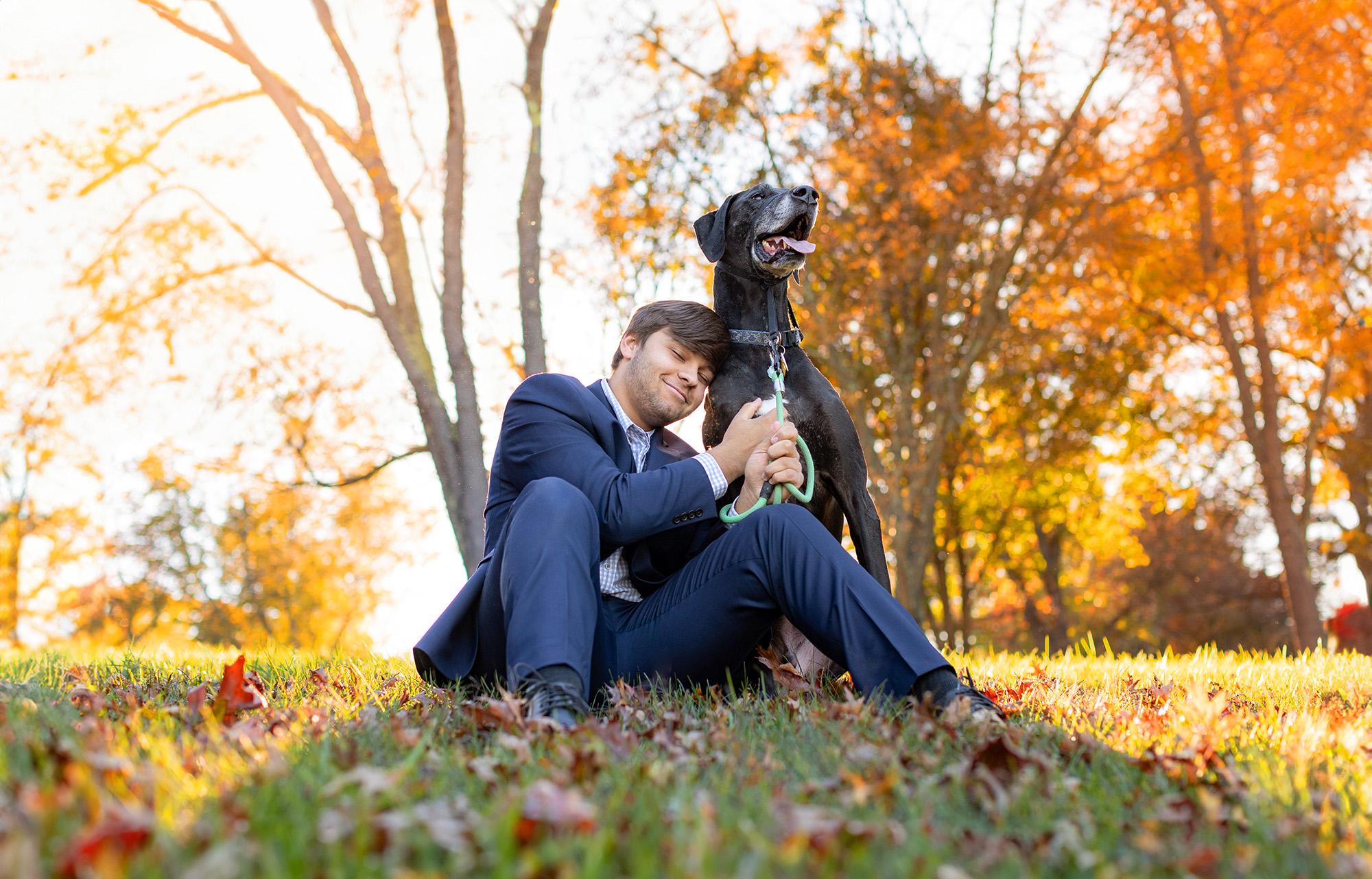Vincent Blahut Senior Portraits from South Carroll High School | Photo Session at Piney Run Park in Sykesville, MD | Kelly Heck Photographpy