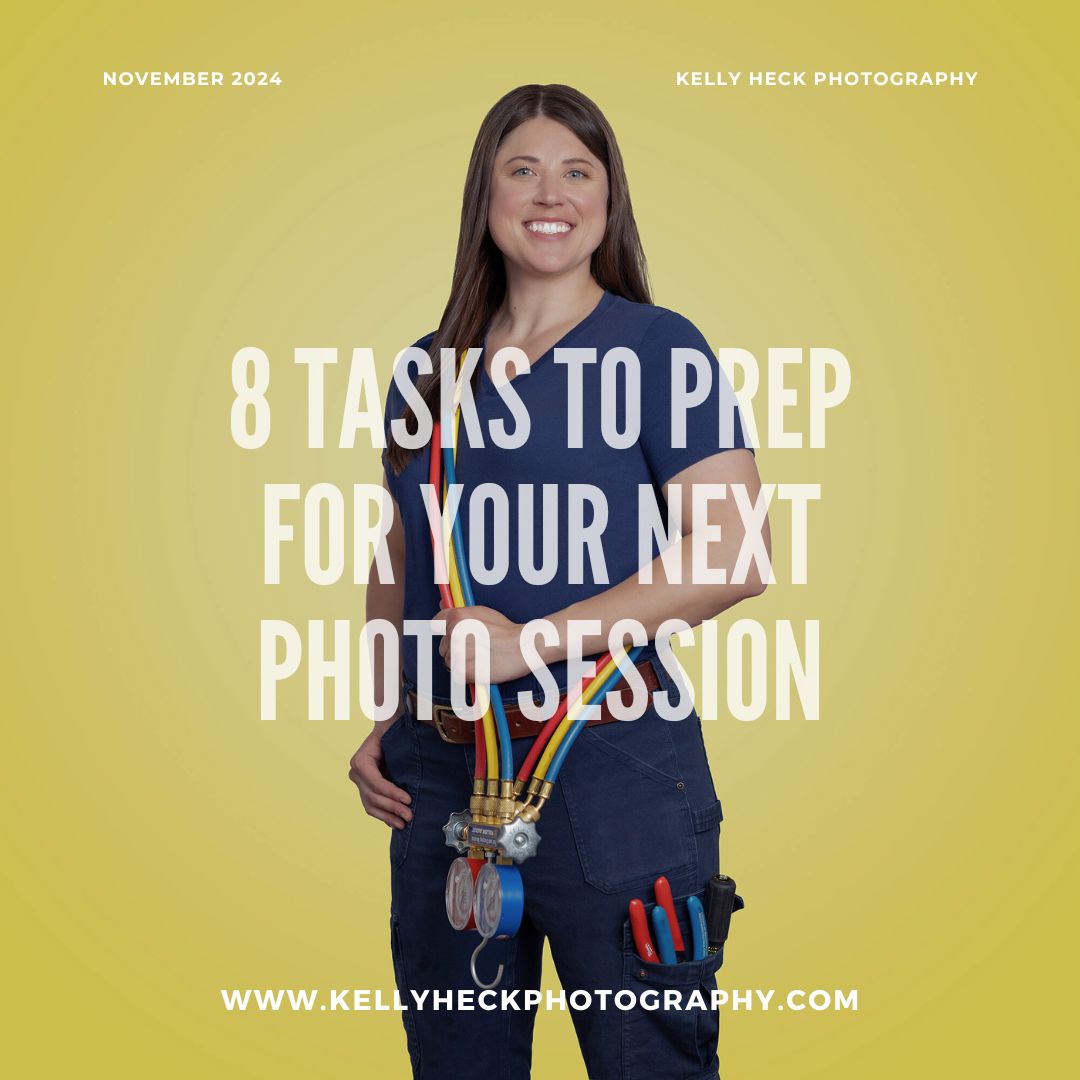 8 Tasks to Prep for Your Next Photo Session by Kelly Heck Photography