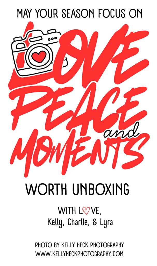 2026 Happy Holidays from Kelly Heck Photography