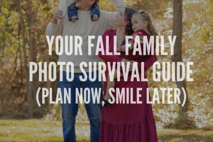 Your Fall Family Photo Survival Guide by Kelly Heck Photography